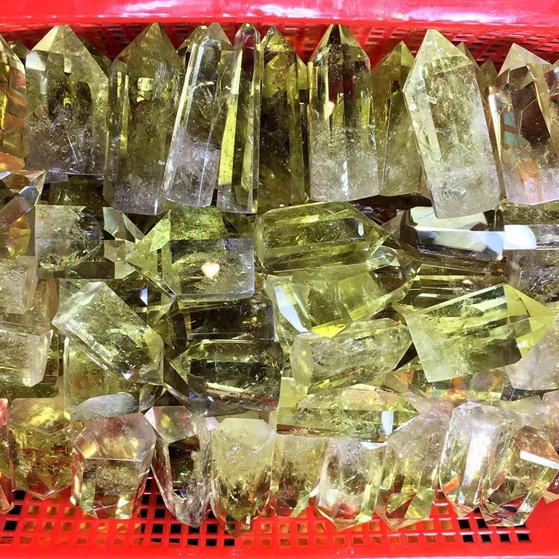1000 г натуральный желтый цитрин кварцевый кристалл драгоценный камень точка для исцеления чакр с помощью рейки рок кристалл лимонно-жедтого цвета палочка свадебный подарок