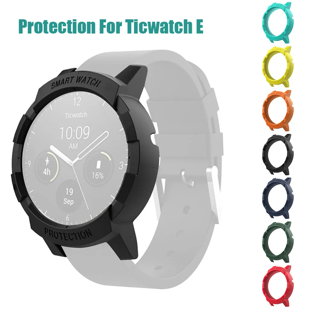 

2019 Ultra-Slim Scratch prevention Hard PC Case Cover Protection For Ticwatch E usps dropshipping