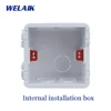 WELAIK UK Wall-switch-Electrical installation-box Savior-Of  White-Plastic-Flame retardant-ABS  B101W ► Photo 1/3