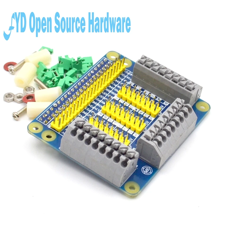 10pcs GPIO Expansion Board Raspberry Pi Shield for Raspberry PI 2 3 B B+ With Screws for raspberry pi 3 model b diy kit