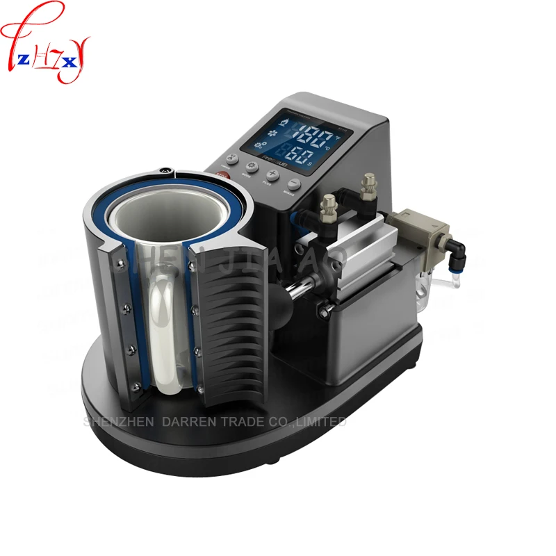 2015 Mini Pneumatic Vertical Multi function font b Heat b font Transfer font b Press b