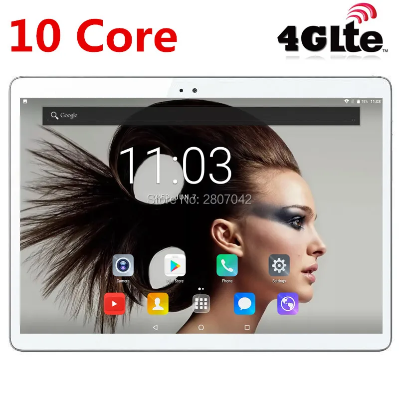 2017 Google Android 7 0 OS 10 inch tablet 4G FDD LTE 10 Core 4GB RAM