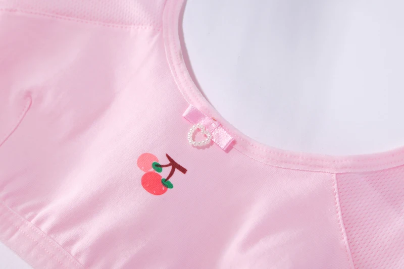 GONGZHUNIUNIU/хлопковый стеганый бюстгальтер для девочек 8-14 лет с ...