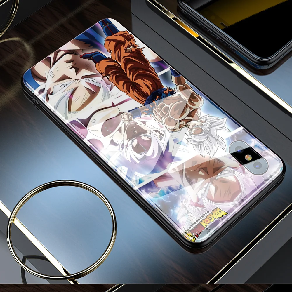 Dragon Ball для iphone 11 Pro 8 X S R MAX 7 Plus 6s 5 SE заказной чехол из закаленного стекла для телефона Samsung Note Galaxy 8 9 10+ Plus - Цвет: 20579