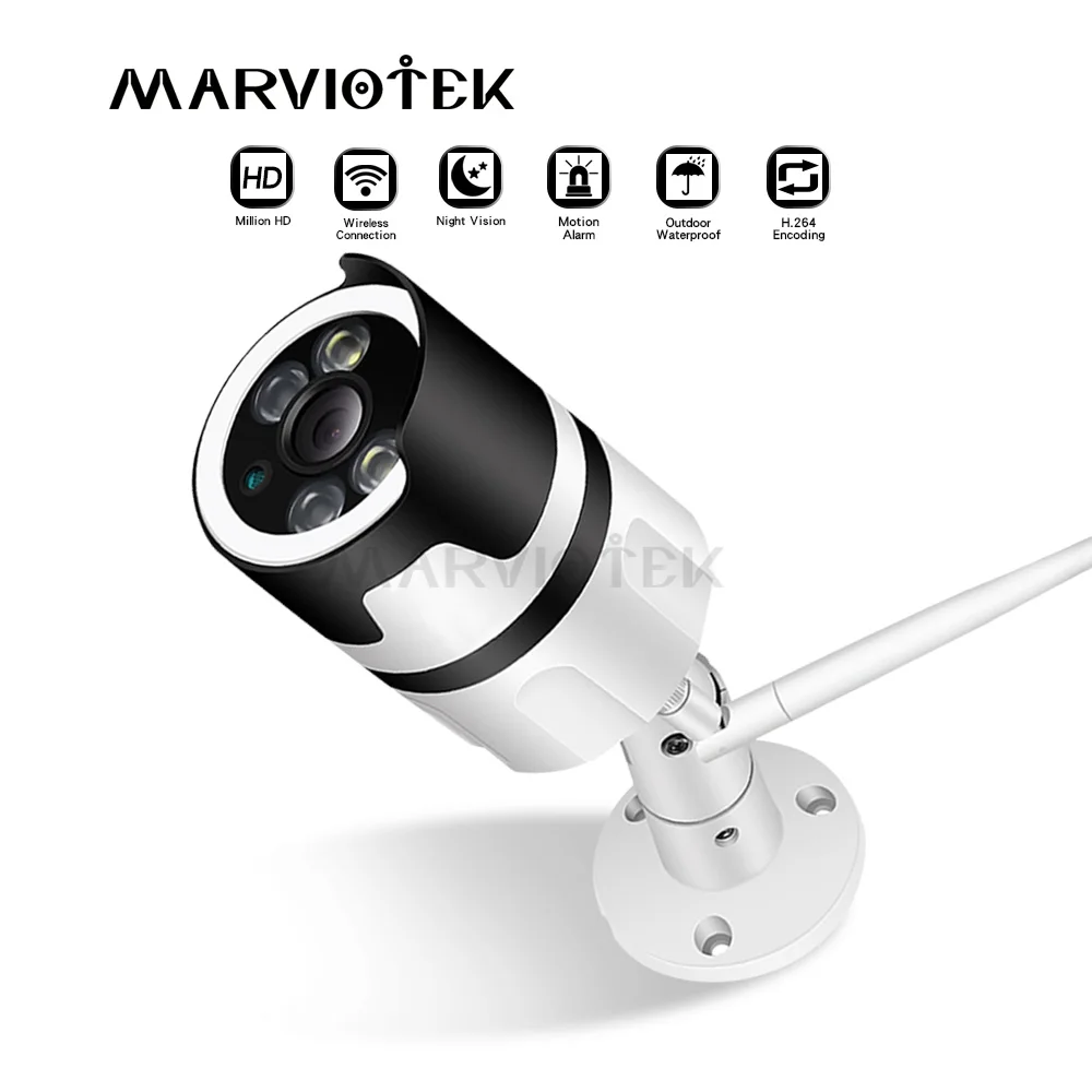 

720P ip camera Outdoor Waterproof Video Surveillance CCTV Camera 1080P Home Security Night Vision P2P Bullet Camera wifi Onvif