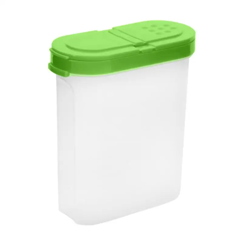 

Moisture-proof Transparent Seasoning Box Spice Jar Condiment Bottle Flavoring Cans Kitchen Nut Grain Cereals Storage Box