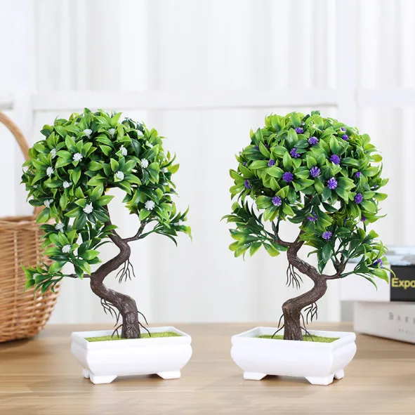 Artificial Bonsai Artificial Plant Cute Round Ball Bonsai 