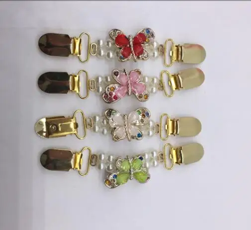 

1 Butterfly Shape Cardigan Cardigan Clips Metal Buttons Fashion Metal Buttons For Garment Decoration Hooks
