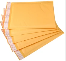 Enveloppe en mousse Kraft jaune, 10 pièces de rechange pour le bureau, livraison gratuite