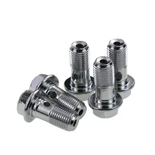 Étrier de frein moto Banjo boulons vis clous écrous/1mm 10 pièces avec joints pour tuyau de frein maître cylindre Honda Yamaha(China)