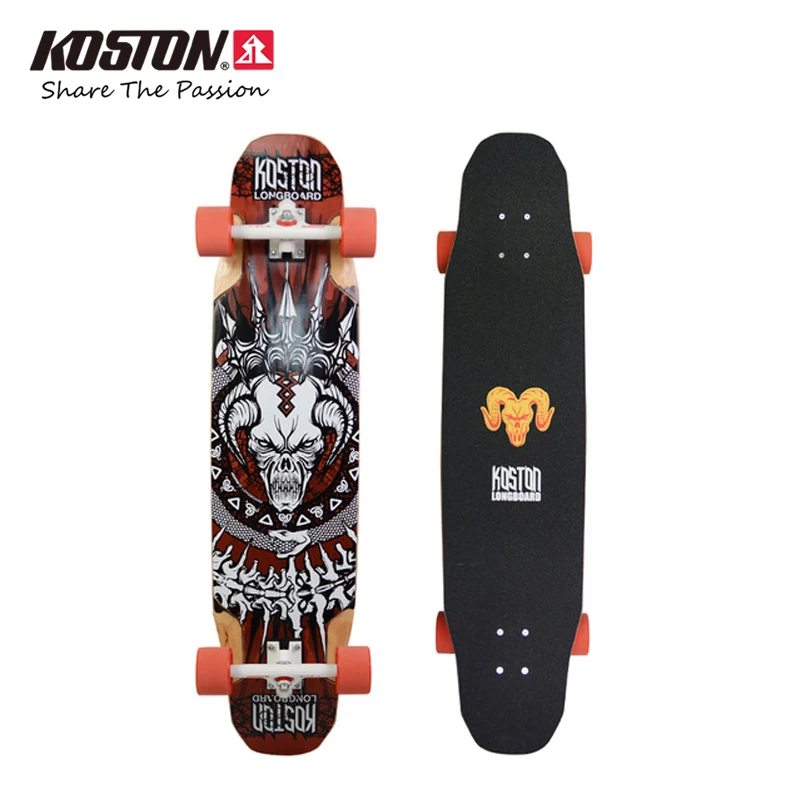 Koston pro многофункциональный longboard завершает, 40 дюймов профессиональный долго скейтборд завершен комплект для взрослых использования