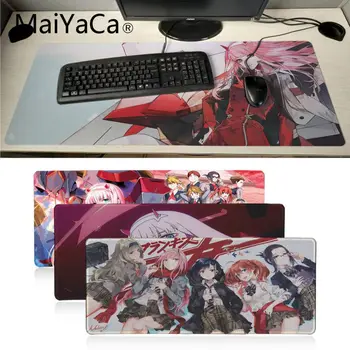

MaiYaCa Boy Gift Pad Darling In The Franxx High Speed New Mousepad Anime Cartoon Print Large Size Game Mouse Pad