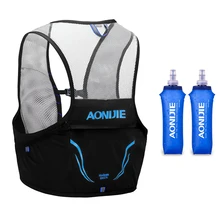 AONIJIE 2.5L Outdoor Lightweight Running Bag Hydration Backpack Running Vest Nylon Bag Cycling Marathon 500ML Soft Flask