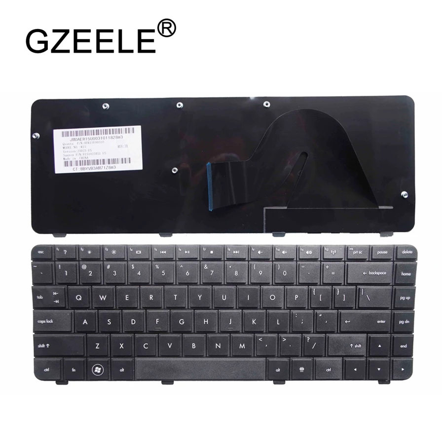 

GZEELE English Keyboard FOR HP G42 for Compaq Presario CQ42 G42 Series US Laptop Keyboard black