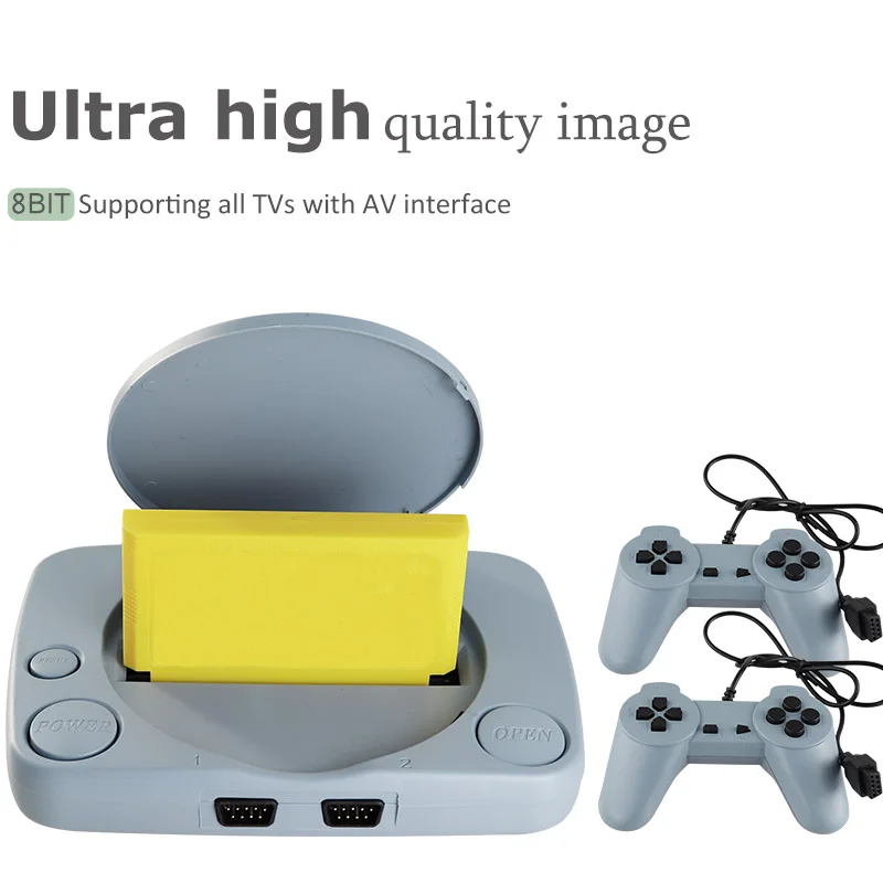 Game com Controlador Console de Jogos de Vídeo Consoles de Jogos av para Fora Colocar Família Vídeo Duplo 8 Bit Clássico 400 Jogos Suporte tv
