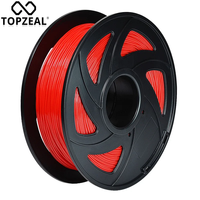 Дешево TOPZEAL 3d принтер TPU нити 1,75 мм нити гибкие мерные точность + 0,02 мм 3D печать материал пластик