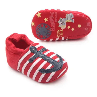 Брендовая новая детская обувь для новорожденных мальчиков и девочек с изображением животных, детская обувь с мягкой нескользящей подошвой, милая теплая детская обувь с животными