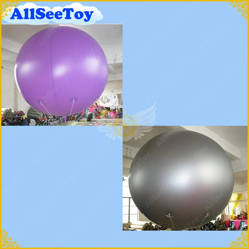 Гигантский надувной шар, 2 м большой рекламный Гелиевый шар, ПВХ материал огромный небесный шар