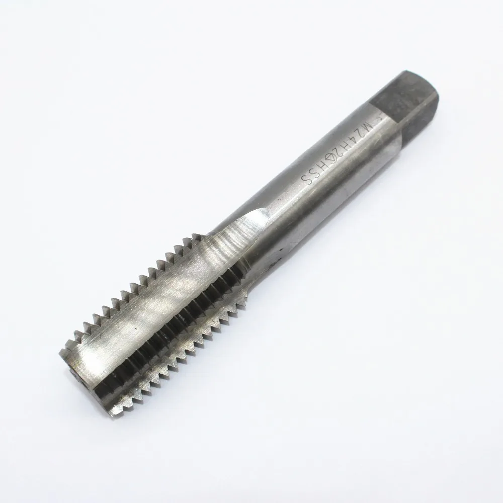 1PC метчик м20  M22 M24 M27 M30 Tap HSS Metric Machine Straight Taps Right Hand Thread Drill Bits Taping Tools