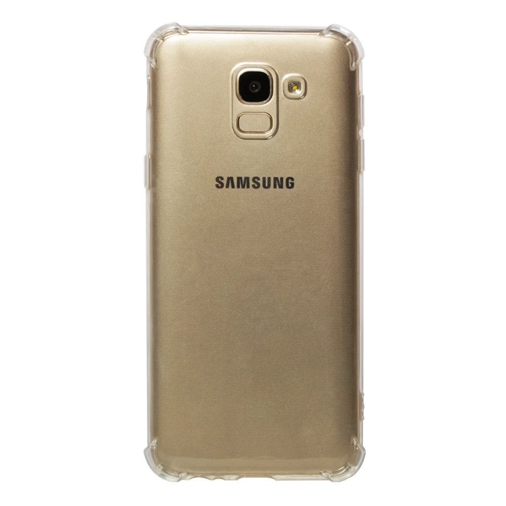 Для samsung Galaxy J6 2018 чехол прозрачный термопластичный полиуретан силиконовый