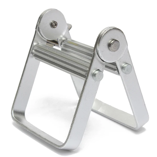 

8.5cm x 10cm x 3cm Aluminum Tube Squeezer Tool for Hair Coloring Hand Cream With Rotating Handle easy to use