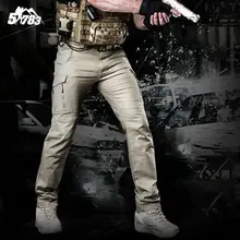 Новые мужские тактические Военная боевая игра карго Хлопок Брюки Сельма мужские брюки микро эластичная сила армии Охота активный