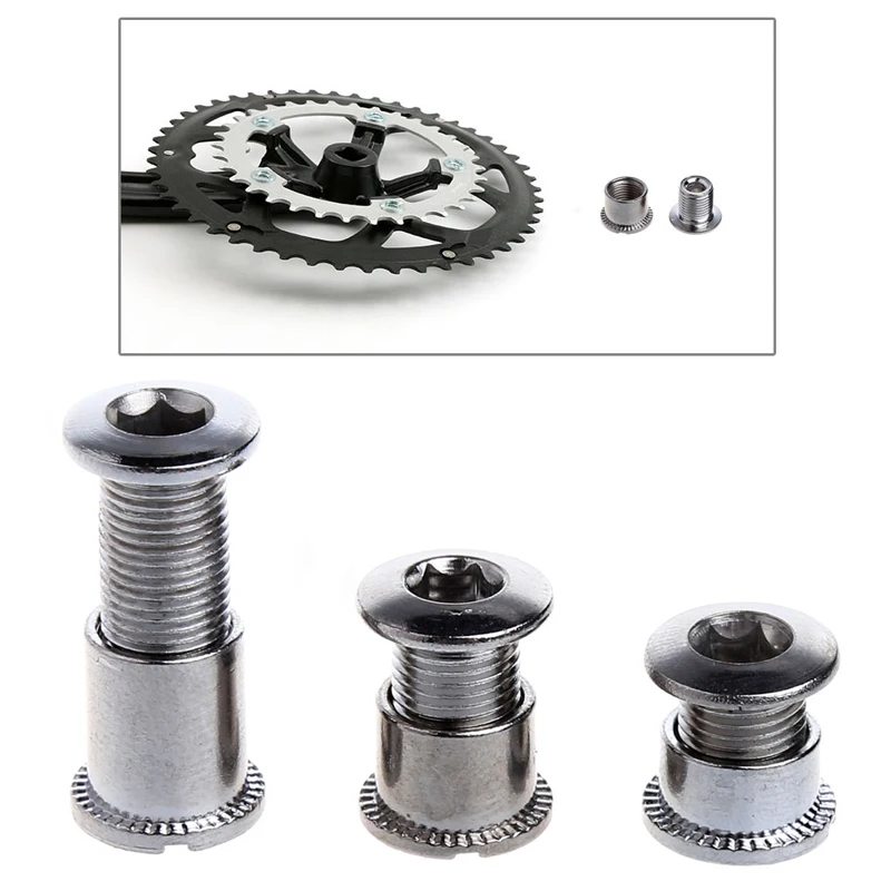 

1Set Bicycle Nail Plate Dental Plate Screws For MTB Dead Coaster Road Bike Folding Bicycle Modified Single-Disc Disc Screw Steel