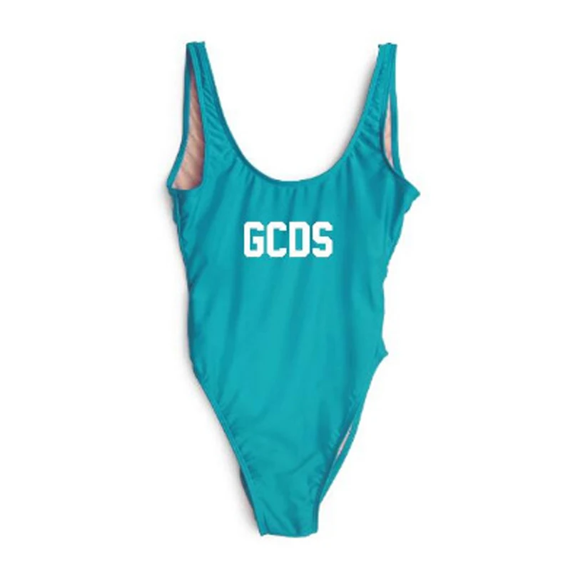 

swimsuit one piece letter print swimsuit GCDS bikini