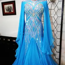 GOODANPAR, новое современное платье для соревнований, вальс, танго, бальных танцев, стандартное сексуальное платье для девочек