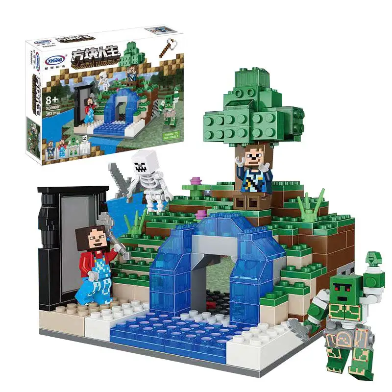 

Creative MOC Series Xingbao 09001 363Pcs The Blocks Life Set Children Building Blocks Bricks Boy Educational Toys Model Gifts