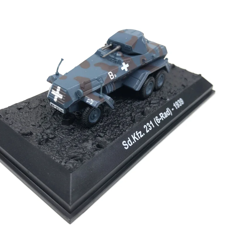 

rare Special Offer 1:72 1939 Germany Model of Sd.K.231 Heavy Armored Reconnaissance Vehicle Alloy Military Model