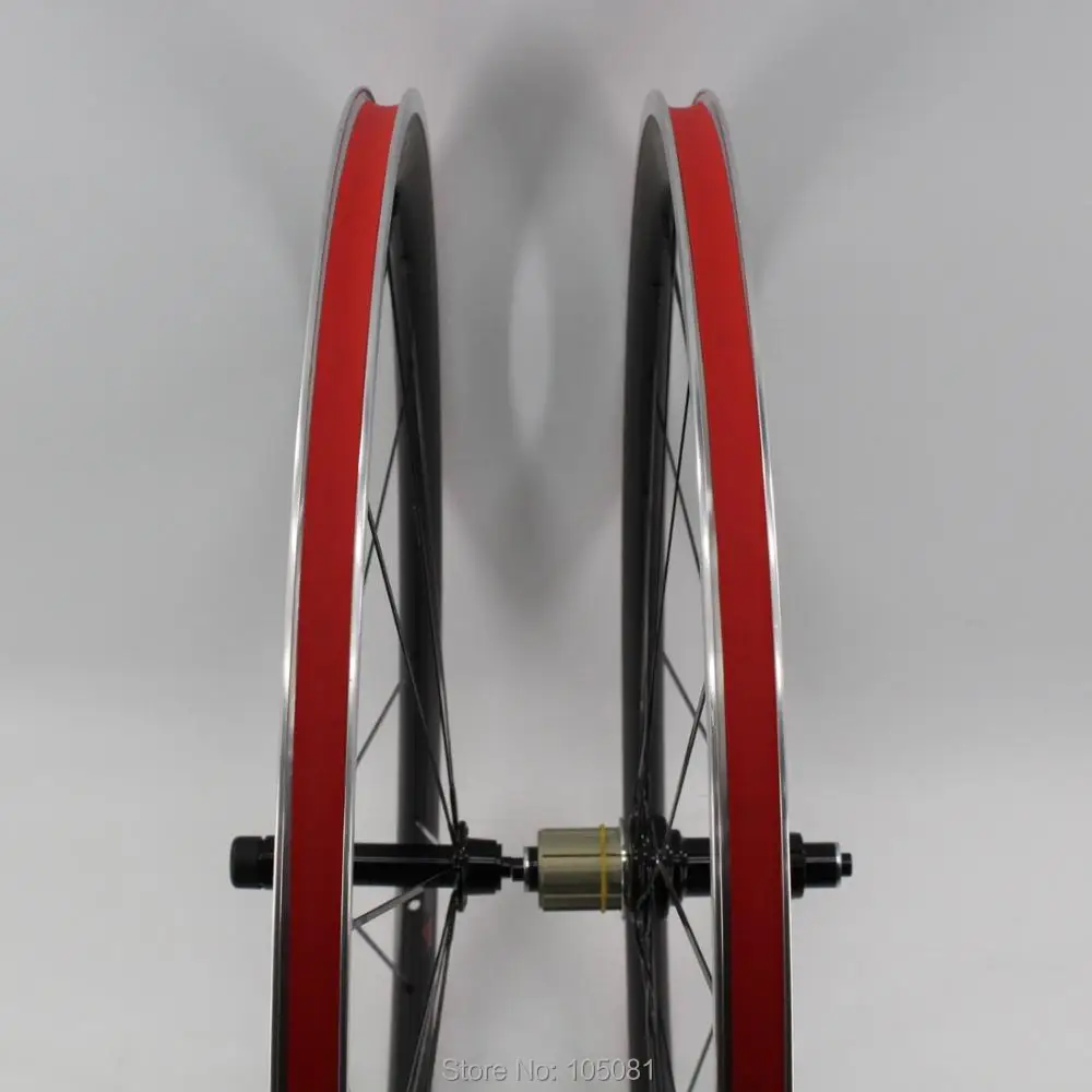 Top 1pair New 700C 38mm clincher rim Road bicycle matte 3K carbon fibre bike wheelset with alloy brake surface light parts Free ship 8