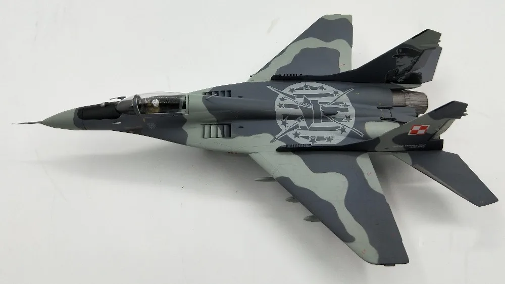 Редкое Специальное предложение 1: 72 польские ВВС российские MiG-29A фулкрум истребитель статического готового сплава Коллекционная модель