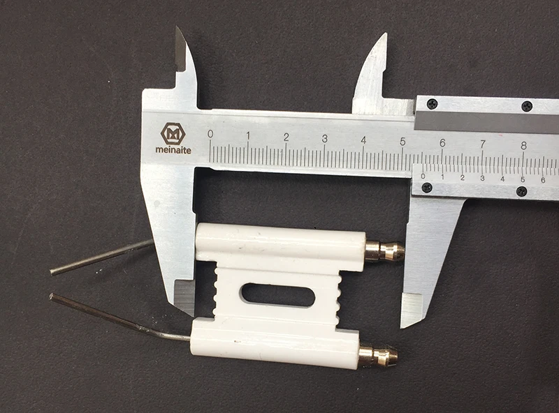 Двухполюсный электрод зажигания, керамическая игла обжига, аксессуары для горения котла, игла зажигания для масляной горелки