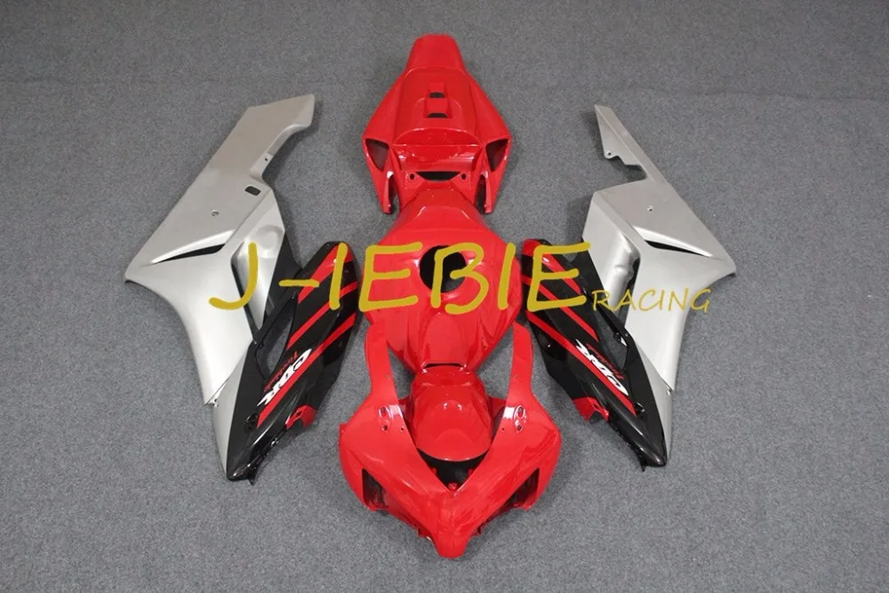 

Red silver Injection Fairing Body Work Frame Kit for HONDA CBR1000RR CBR 1000 CBR1000 RR 2004 2005
