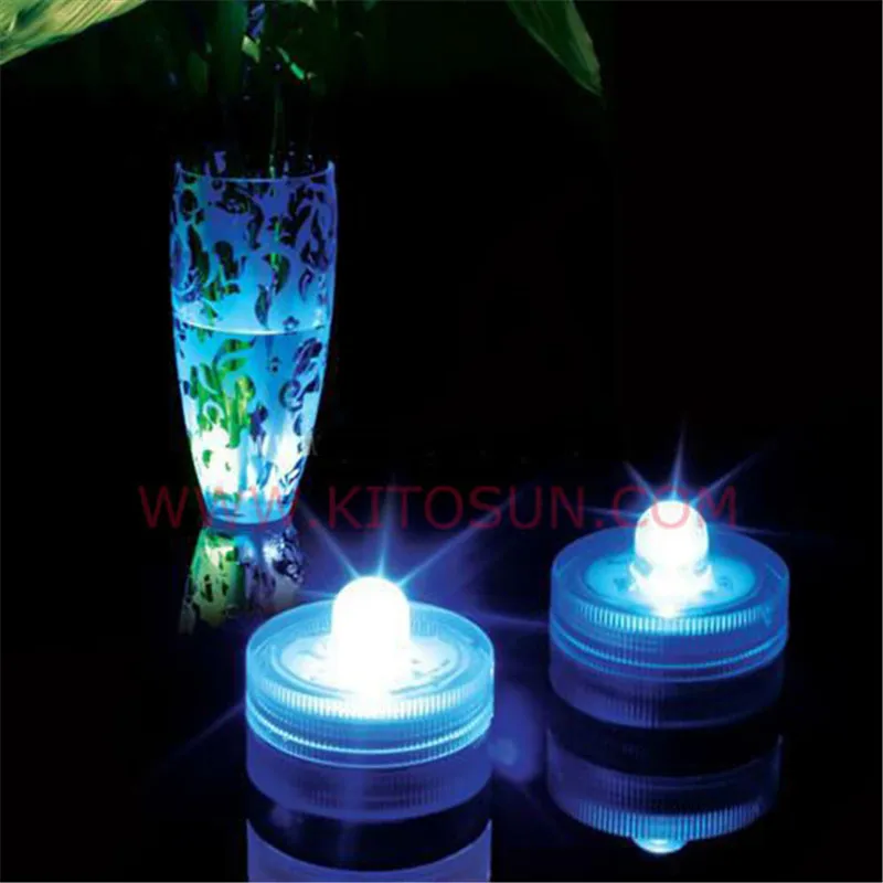 

Waterproof Candles Battery LED Submersible Tea Light for Wedding Floral Eiffel Tower Vase Decoration