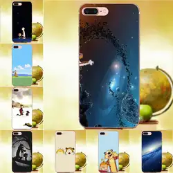 Для Apple iPhone 4 4S 5 5C 5S SE 6 6 S 7 8 Plus X XS Max XR в продаже Забавный мультфильм Кальвин И хоббес фильм