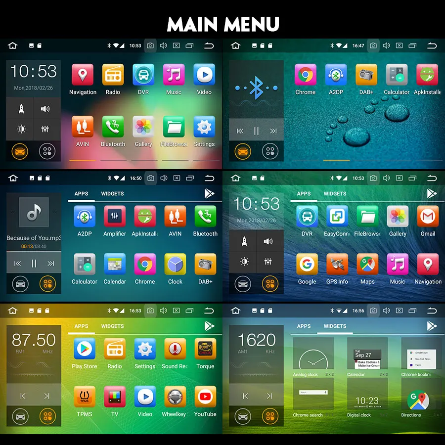 Clearance Erisin ES7801B 9" Android 8.0 Octa core 4G RAM Car DVD GPS Radio DVR DAB+ DVD For Benz A/B Class Sprinter Viano Vito 11