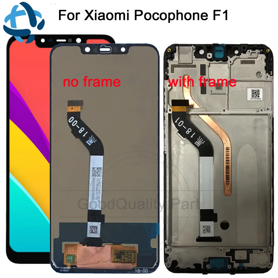 Для Xiaomi mi Pocophone F1 ЖК-дисплей+ сенсорная панель для Xiao mi Poco F1 Индия ЖК-дигитайзер Запасные части для ремонта