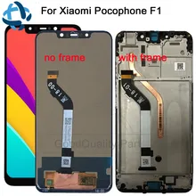 Для Xiaomi mi Pocophone F1 ЖК-дисплей+ сенсорная панель для Xiao mi Poco F1 Индия ЖК-дигитайзер Запасные части для ремонта