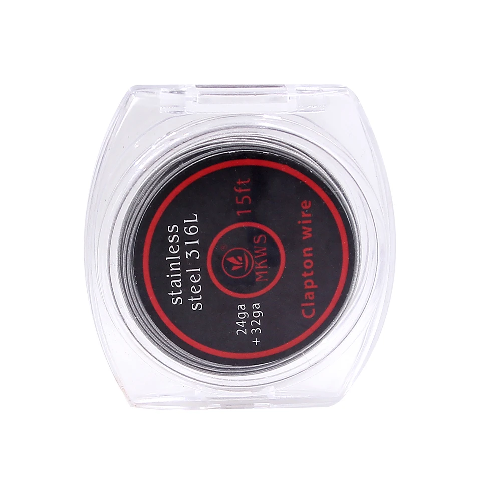MKWS 5m/roll Clapton провод для RDA RBA ремонтный атомайзер нагревательные провода катушка 15