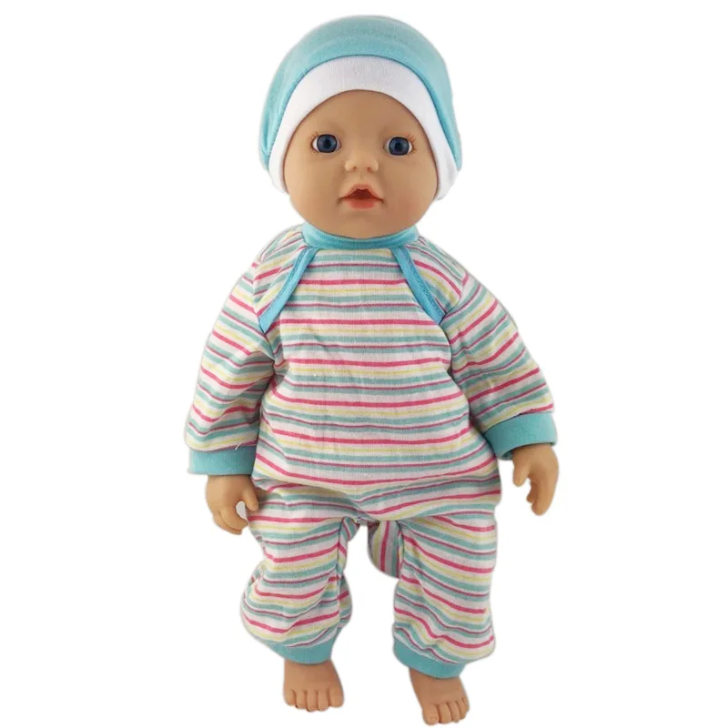 Одежда для одежды 32 см My little Bayby Born Doll 13 дюймов куклы одежда(продается только одежда - Цвет: Синий