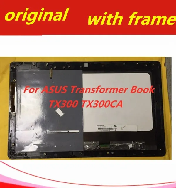 

For ASUS Transformer Book TX300 TX300CA LCD Display Panel Touch Screen Digitizer Assembly With Frame Replacement N133HSE-E21