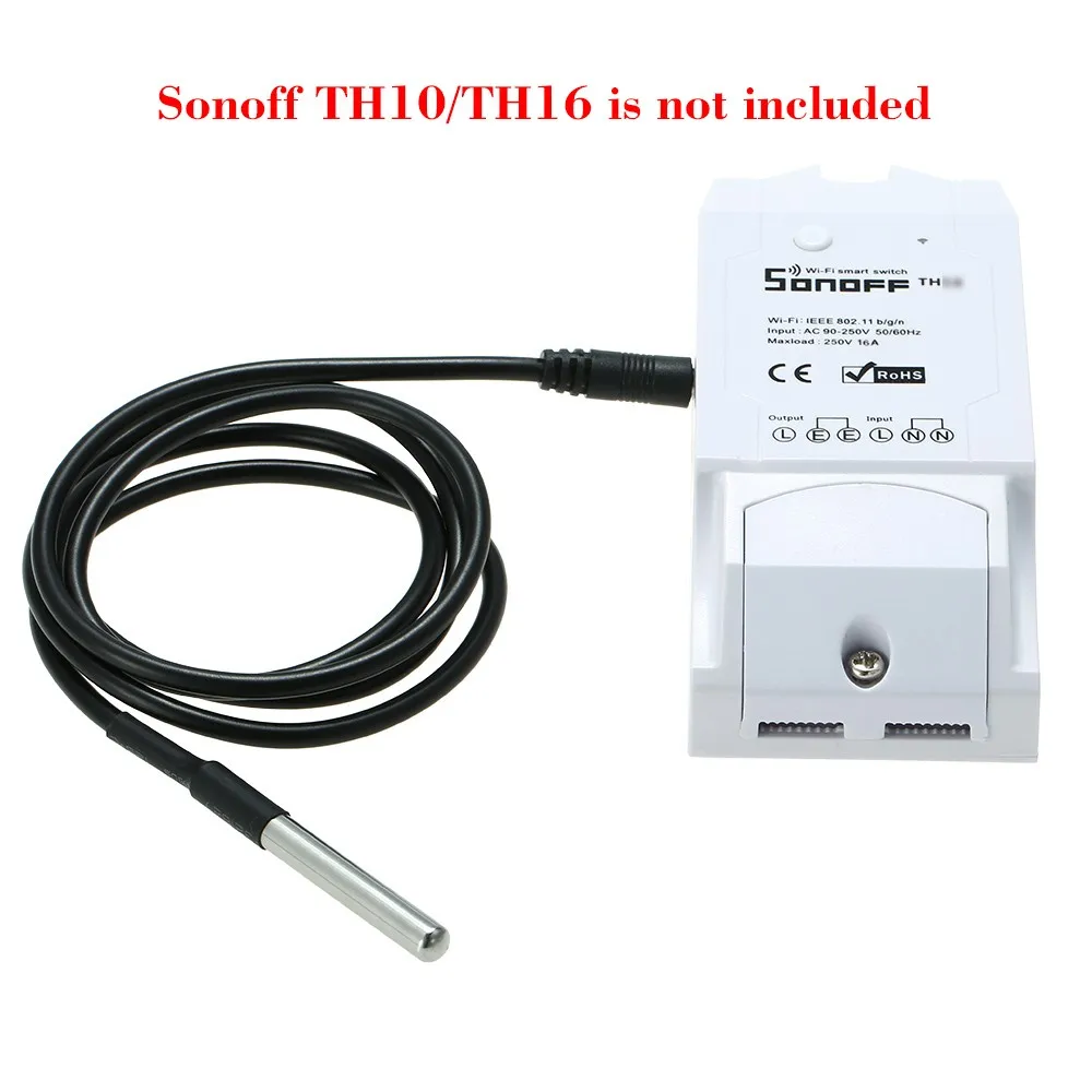 Sonoff RF Smart Wifi Switch Wireless Remote Control Light Switch Home Controller Temperature Sensor Work with Alexa and Google
