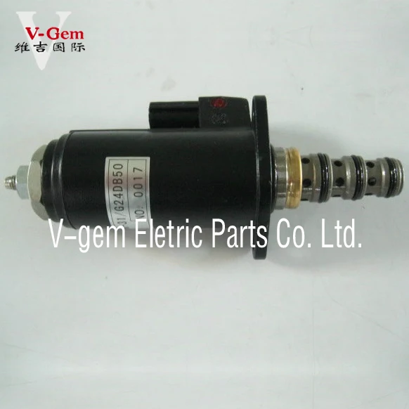 

Fast Free shipping! Kobelco Safety locking solenoid valve G24DB50 for Kobelco SK200-8 Excavator , for SK250/260/330/350-8 digger