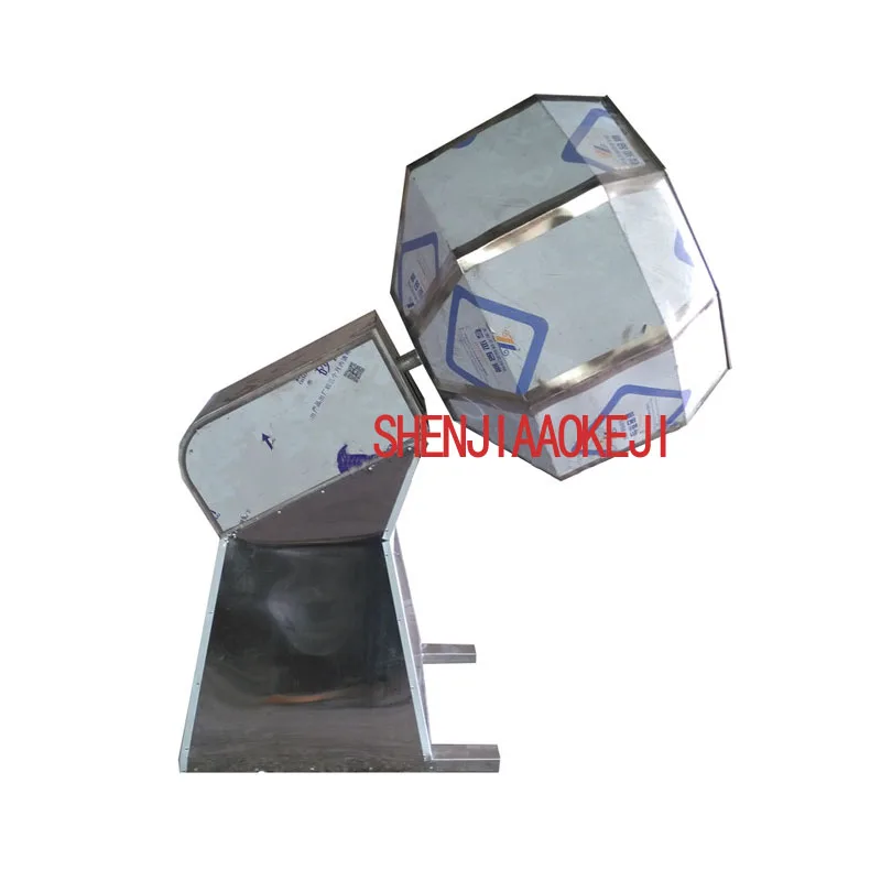WH-800 small octagonal Mixer flavor Blender Commercial Stainless steel seasoning machine Octagon spice seasoning barrel 220V 1PC