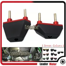Hot Sale Motorcycle Accessories Frame Sliders Crash Protector Fit For Kawasaki Z750 2004-2014 Z800 2013-2016 Z1000 2007-2009 Red
