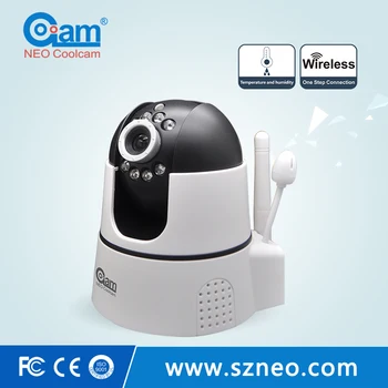 

NEO Coolcam NIP-22FX-01 Temperature @ Humidity 720P wifi ip camera, Wireless P2P CCTV HD IP Camera and Baby monitor,Free APP.