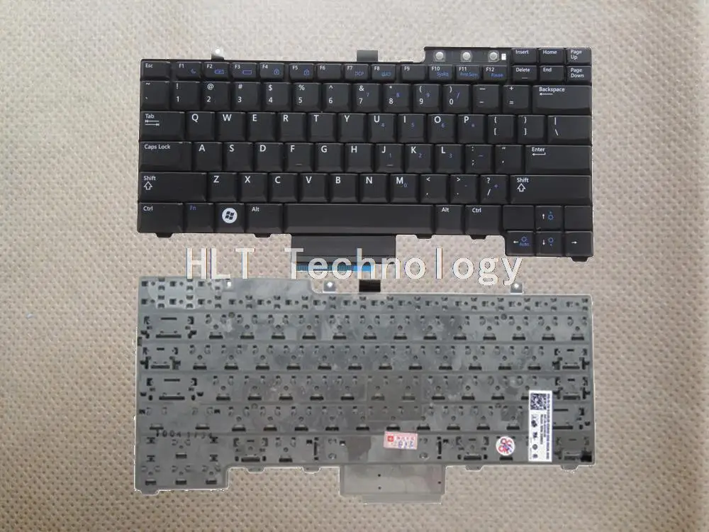 Original And New Black Us Keyboard For Dell Latitude E5400 E5300 E5500 E5510 E5410 Good Work Keyboard For Dell Dell Latitude E5500 Keyboarddell Latitude E5400 Keyboard Aliexpress