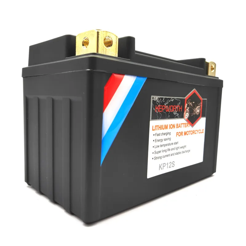 Kp12S 12V Batteria Di Avviamento Lifepo4 Per Moto Cca 450A 8Ah Batteria Al Litio Per Scooter Integrata Bms Per Moto Atv Utvs Ytz12S